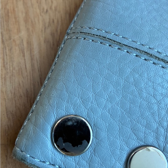 Hammitt 110 North Leather Wallet with Silver Accents - Picture 4 of 4